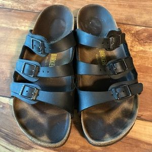 Birkenstock Florida Birko-Flor BLACK SIZE 37